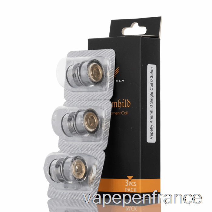 Bobines De Remplacement Vapefly Kriemhild 0,3ohm Ka1 Bobines à Maille Unique Stylo Vape